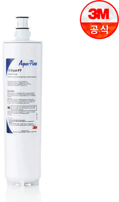 쓰리엠 맞춤 정수기 C1/C2 전용 필터Y, CYST-FF, 1개