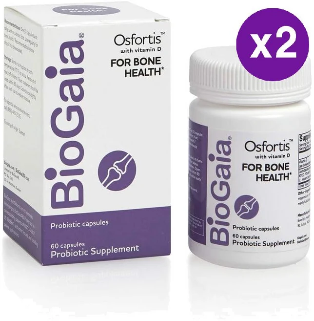 바이오가이아 Osfortis 비타민D 함유 캡슐 60정, 2개 - 쿠팡