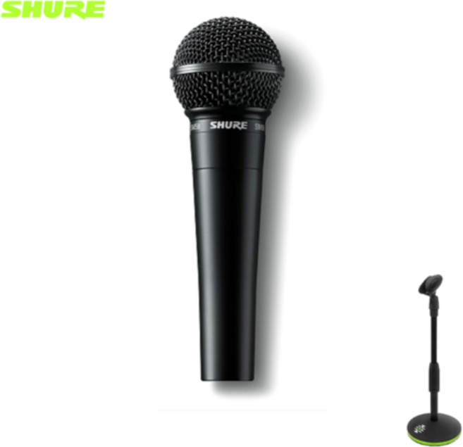 SHURE SM58-BLK 슈어 다이나믹 스위츠x 블랙 스탠드포함 (당일배송)