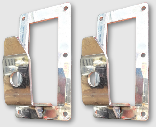 붕붕스테이션 탑차&윙카 화물차용품 스텐레스 운반카 걸이 차대 카트, 본품(운반카걸이)2개, 1세트