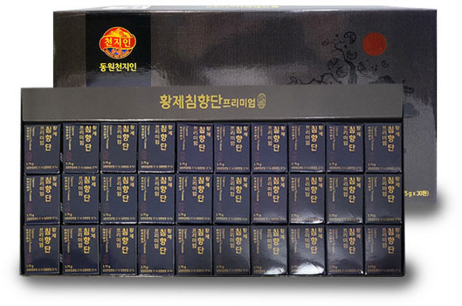 [동원천지인] 황제침향단프리미엄 3.75g x 30환 쇼핑백포함 최신제품, 1박스, 112.5g