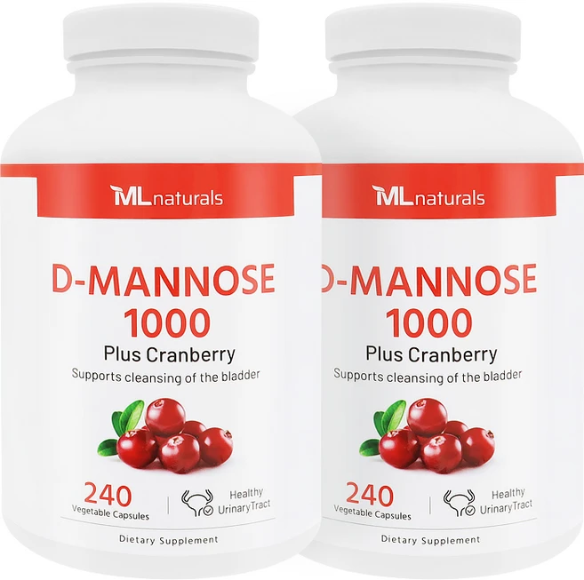 2병 마이라이프 내추럴스 D-마노스 디마노스 크랜베리 240정, 2개 - 쿠팡