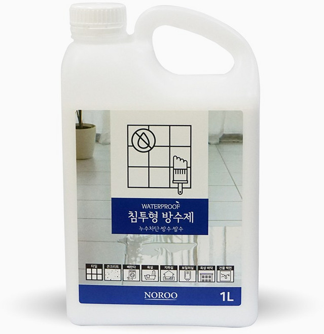 노루페인트 하우홈 침투형 방수제 1L, 2개