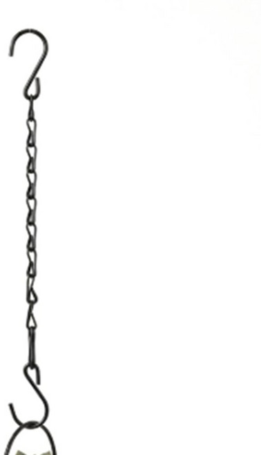 철제 걸이용체인 단품 26cm 블랙 플랜트인테리어 벽면장식 멀티걸이훅소품, 1개