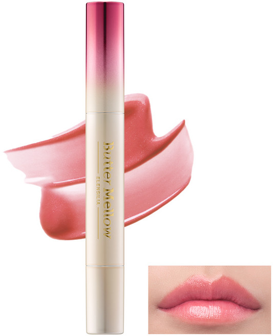 [엘렌실라] 버터멜로우멜팅 립밤, 핑크크러쉬, 1.6g, 1개