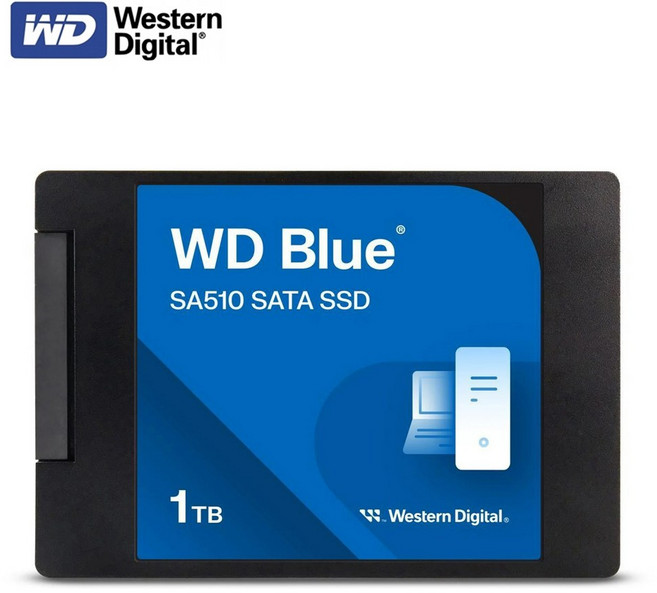 웨스턴디지털 블루 SA510 SATA SSD SATA III 6 Gb/s Up to 560 MB/s 2.5"/7mm (관부가세포함_미국정품), 1TB