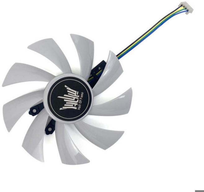갤럭시 KFA2 GTX 1080Ti 1080 1070Ti 1070 1060 HOF 그래픽 카드 팬 교체용 냉각 팬 85mm 4PIN GA92S2H 0.35A GPU, [02] 1PCS