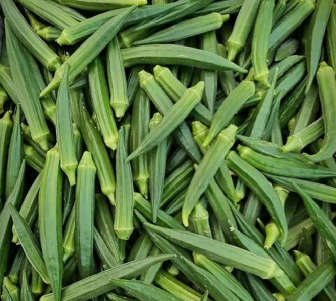 필리핀산 신선한 생 오크라 500g 1kg 5kg 국산 오쿠라 오크라 오크리 특품 생오크라, 1개