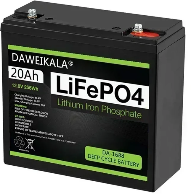12V LiFePO4 리튬 배터리 내장 BMS 6Ah 10Ah 12Ah 20Ah 25Ah 30Ah 철 인산염 충전식 딥 사이클 시리즈 병렬, 12V 20Ah