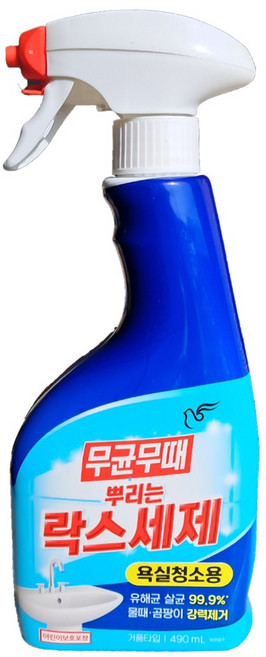 피죤 무균무때 뿌리는 락스세제, 490ml, 1개