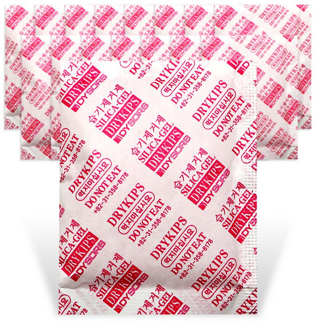 [특수종이 실리카겔 제습제] 식품용 제품용 산업용 습기제거제, 200개, 10g