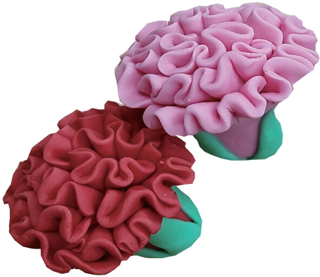 [꼬메빔보] #비누클레이 버블솝플레이만들기키트, (향기)5월의카네이션