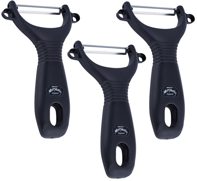 메리안티 감자칼, 검정색, 3개