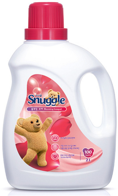 스너글 초고농축 섬유유연제 블루밍 부케 본품, 2L, 1개