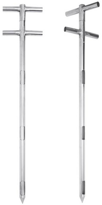 옥수수 곡물 스틸 가정용 고곡물 핸드 01 스틸 크랭크 밀링 보리 그라인더 마늘 04, 57mm길이1 5m스테인리스304, 1개