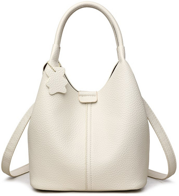 YANGTA 여성 데일리 캐주얼 심플 소가죽 크로스 토트백 LY-041