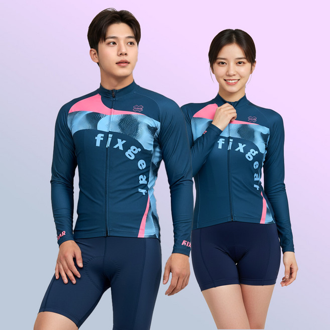 픽스기어 자전거 겨울 남자 여자 기모져지 저지 상의 방한자켓 라이딩 의류 라이딩복 CSG-JH34