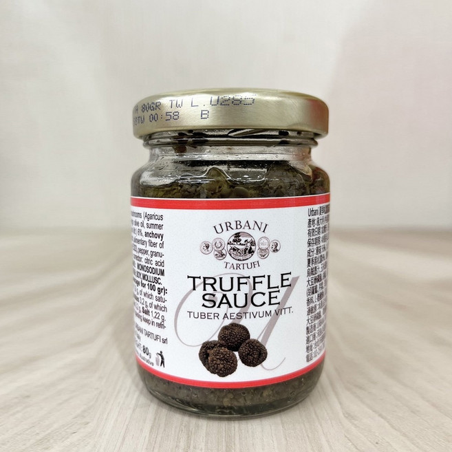 Urbani 松露菌菇醬 200克 義大利製造, 1個, 80g