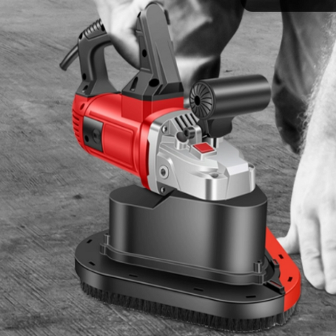 콘크리트연삭기 바닥 연마기 3구 그라인더 시멘트 샌딩기 평탄화 면갈이, 단품, 1개