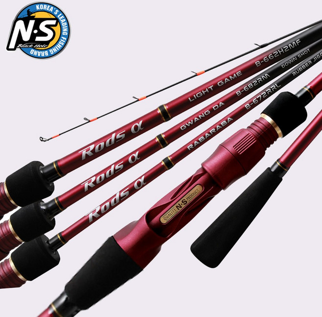 NS 로드스 알파 라이트게임 선상낚시대 타이라바 광어다운샷 낚시대, B-672RRL (라바라바)