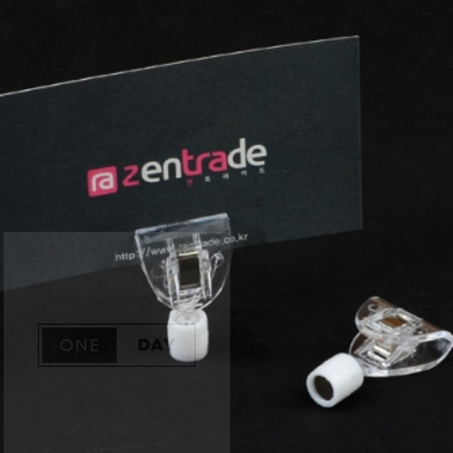 간편 메모지집게 집게쇼클립, 2P 미니클립, 1개