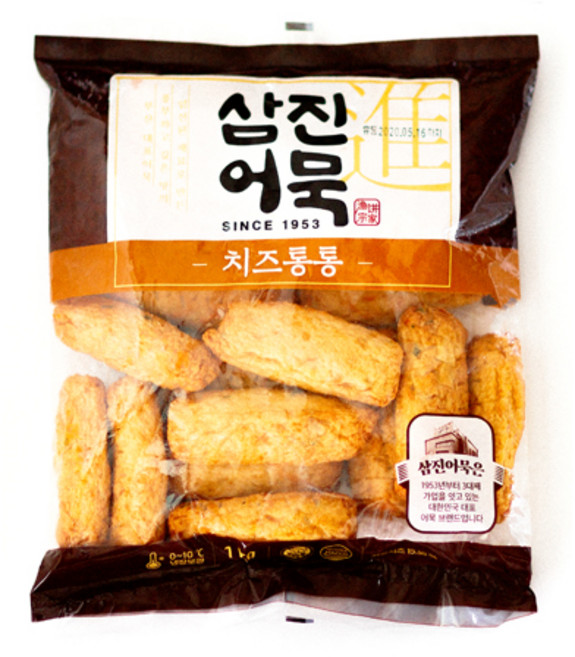 삼진어묵 치즈통통 1kg 20개입, 1개