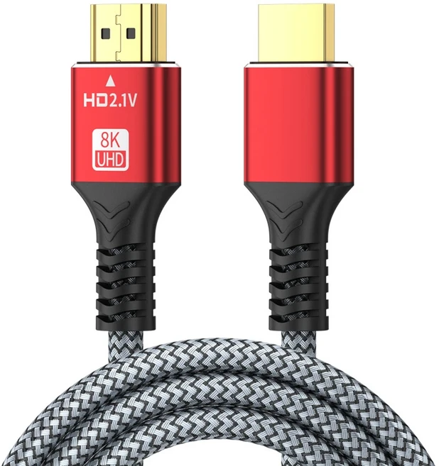 8K HDMI2.1 케이블 고속 60HZ 2.1V 4K 144HZ 3D TV 컴퓨터 모니터 프로젝터 PS 게임 콘솔 오디오 및 비디