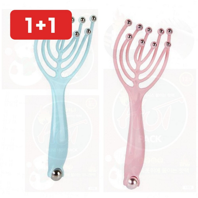 두피마사지기 머리 샴푸 지압 손가락 마사지 두피 솔, 상세페이지 참조, 1개