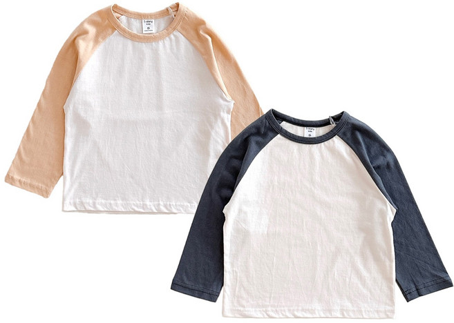 아이스토리키즈 데일리 나그랑티셔츠 2P