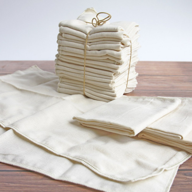 소창수건 먼지없는수건 아기수건 3겹 강화 소창 행주2겹 면 국내생산 수작업, 1개