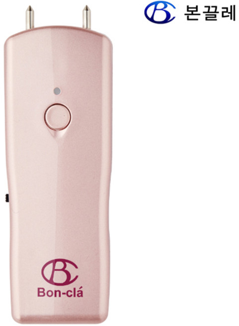 호신용 전기충격기 B1 휴대용 테이저 패키지 세트, 1개, 로즈핑크