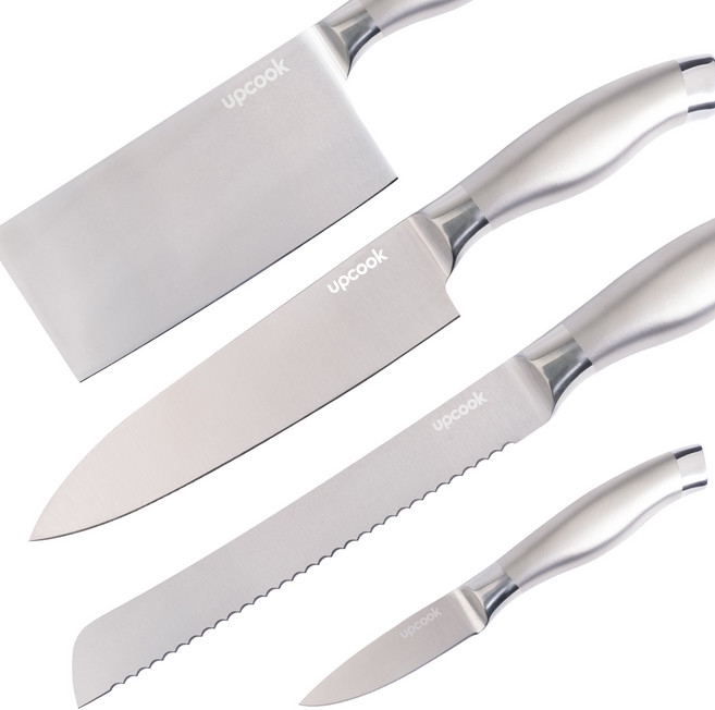 업쿡 4종 칼세트 식도 중식도 과도 빵칼 풀세트 주방칼, 1개