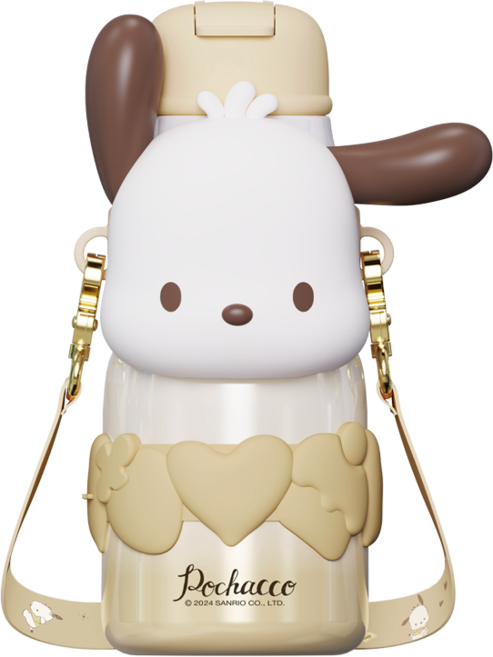 정품 산리오 텀블러 640ml, 포차코, 1개