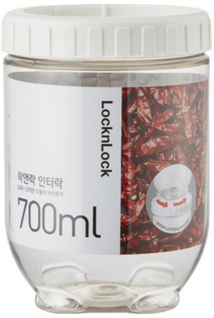 락앤락 냉장고문짝정리인터락화이트캡, 1개, 1개