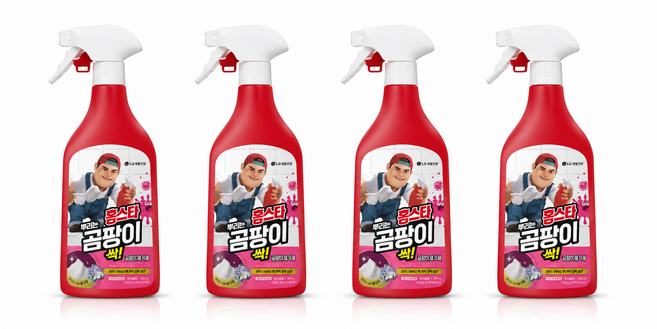 홈스타 뿌리는 곰팡이싹 500ml 4개+증정, 뿌곰싹 500ml 4개+바곰싹