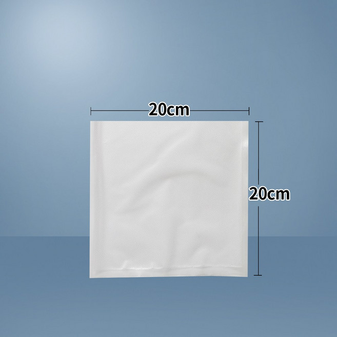 진공포장비닐 포장지 진공팩 (20X20) 푸드세이버호환, 60개, 8인치파우치S3