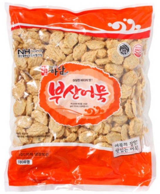 부산어묵(수제비) 2.5kg/하담, 2.5kg, 100개