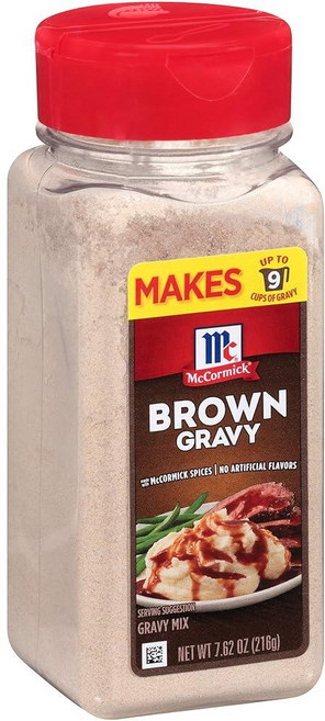 McCormick 맥코믹 브라운 그레이비 소스 믹스 파우더 216g, 1개