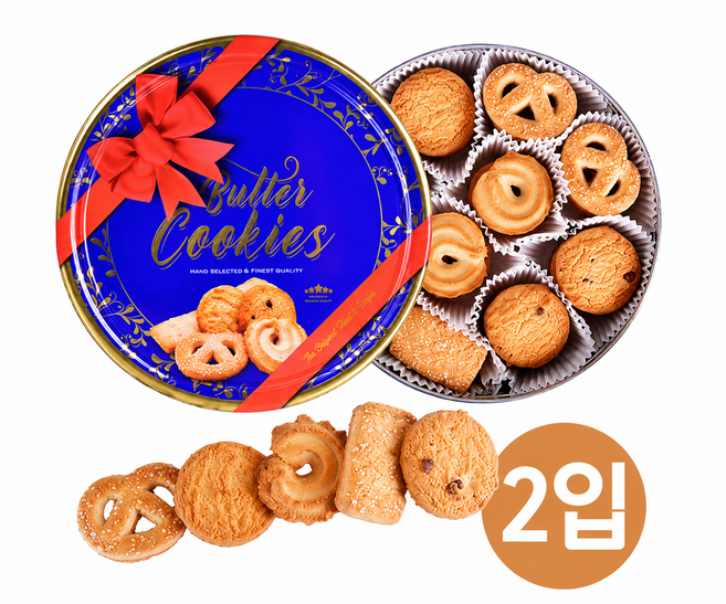 다네시타 댄케이크 버터쿠키, 2개, 454g
