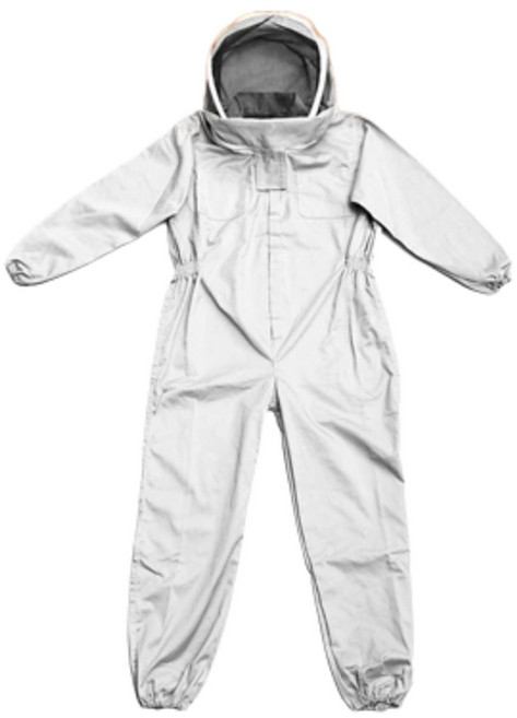 양봉 옷 세트, XXL, 클린화이트