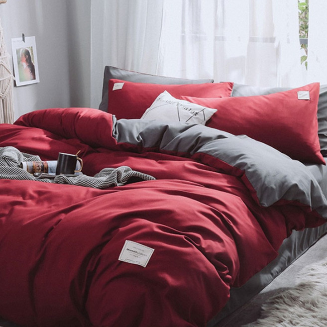 촉감좋은 심플모던 호텔식베딩세트 고급원단 신혼부부 코튼면이불세트 쥬디Q, ♪쥬디Q♬