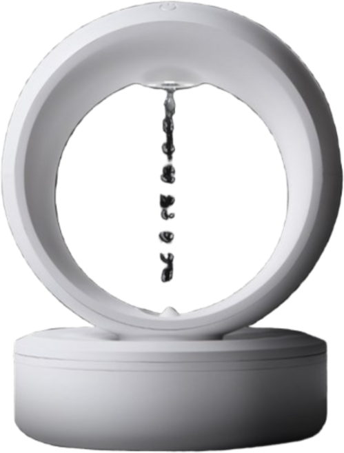 무중력가습기 물방울이 위로 올라가는 물멍 가습기 초음파 힐링 사무실 거실