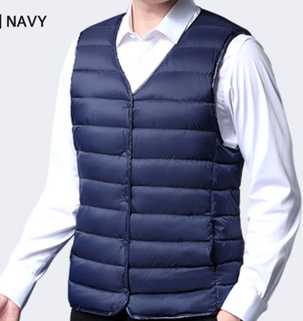 슬로우케어 고급형 어르신 겨울조끼 색상선택가능 남자어르신조끼