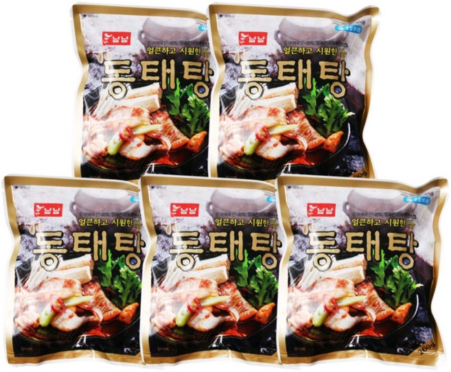 남양 동태탕 (260g) 즉석식품 간편요리, 260g, 5개