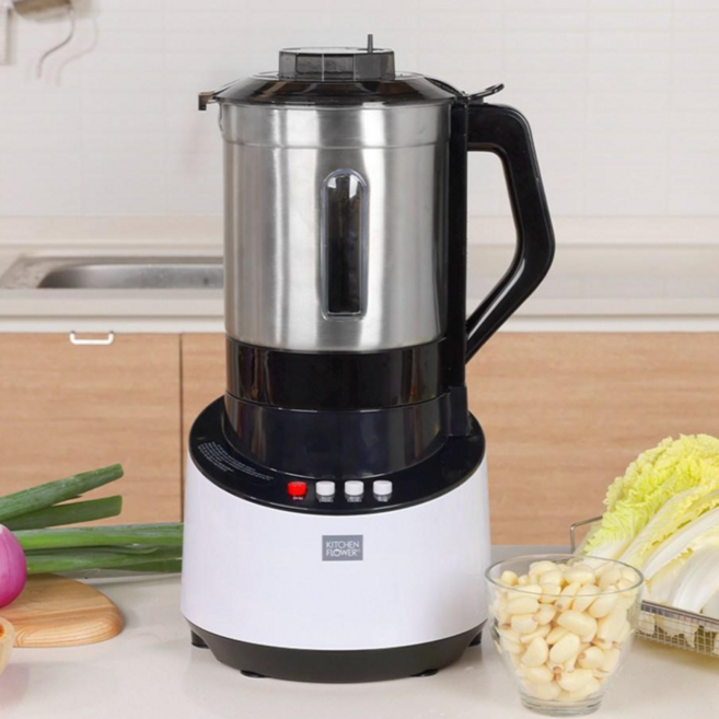 25년최신형 키친플라워 대용량 4.5L 스텐 믹서기 KMX-R4509 레드, KMX-W3409 (화이트)