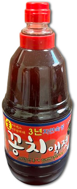 (무료배송) 옥진 안가네 3년숙성 국내산100% 꽁치액젓 2.2kg, 2kg, 2개