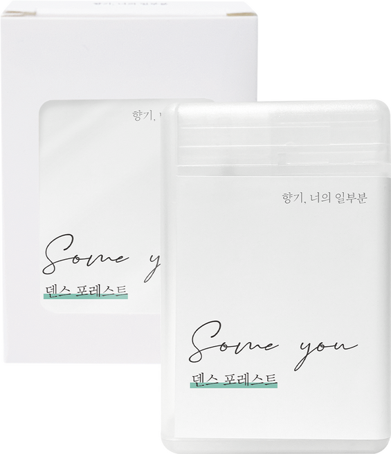 썸유 포켓 섬유향수 드레스퍼퓸, 덴스포레스트, 20ml, 1개