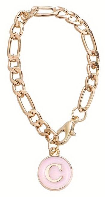 텀블러 장식 체인, 1개, 핑크 G