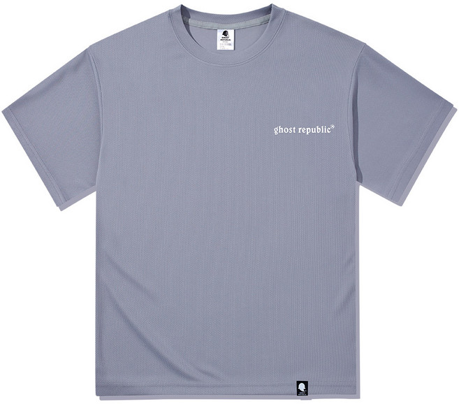 고스트리퍼블릭 에어 그로우 레터링 반팔티 GT-330