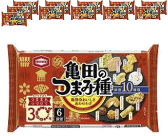 龜田製菓 10種綜合米果, 12包, 120g